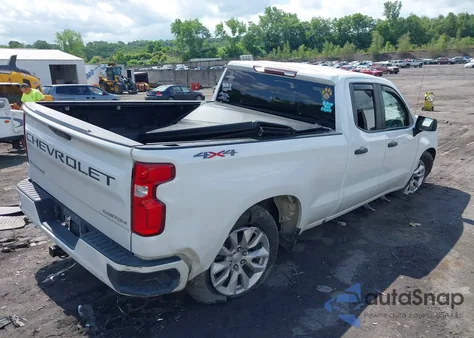 2021 Chevrolet Silverado 1500 4Wd Double Cab Standard Bed Custom from USA, damaged, VIN 1GCRYBEK5MZ121534